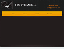 Tablet Screenshot of premierwire.com